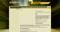 Desktop Screenshot of dutchbikes.nl