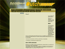 Tablet Screenshot of dutchbikes.nl